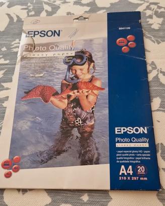 carta fotografica lucida epson