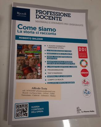 LIBRO COME SIAMO LA STORIA CI RACCONTA X INSEGNANT