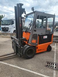Carrello elevatore elettrico 3500kg cabinato