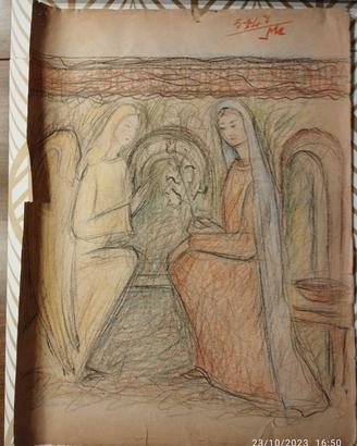 disegni su carta  acrilico 
