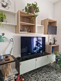 Parete attrezzata completa IKEA BESTÅ + EKET 