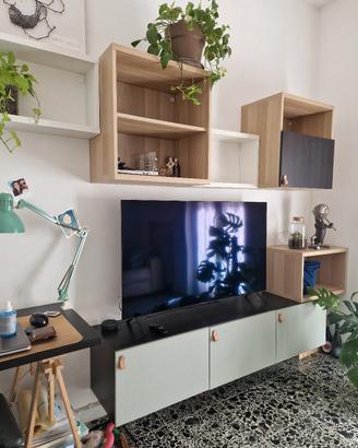 Parete attrezzata completa IKEA BESTÅ + EKET 