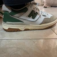 New Balance 550 Bianco Verde - Taglia 46,5 EU