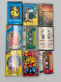Lotto 9 musicassette vintage compilation anni60/70