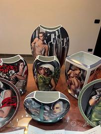 Collezione vasi e piatti Tamara de Lempicka