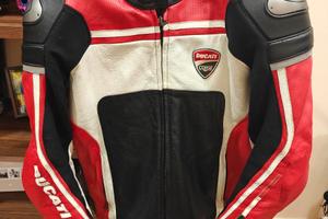 Giacca in Pelle Dainese Ducati Corse Taglia 48
