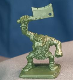HeroQuest MB Orco con mannaia - Miniat. Originale