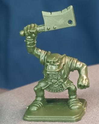 HeroQuest MB Orco con mannaia - Miniat. Originale