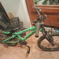 Bicicletta bimbo kavasaky da 20.