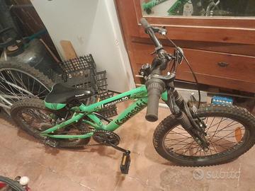 Bicicletta bimbo kavasaky da 20.