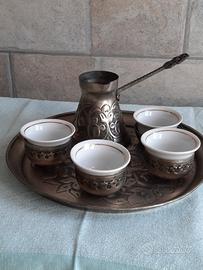 Servizio da caffè  turco vintage
