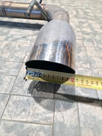 Scarico e filtro 500 abarth