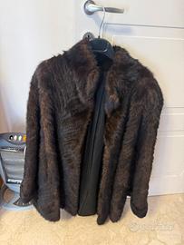 Pelliccia Vintag Visone Donna made in italy tg M/L