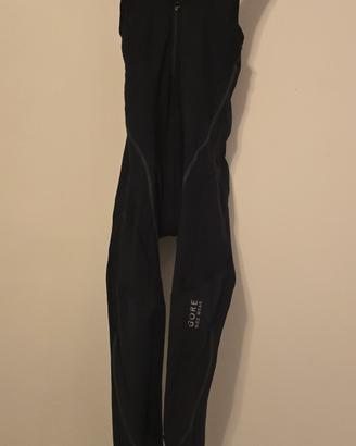Pantaloni ciclismo lunghi invernali  GORE neri S