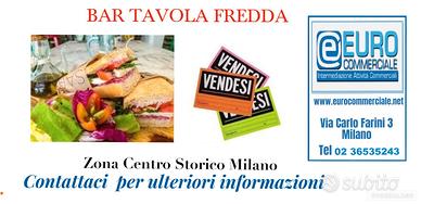 245/25 BAR tavola Fredda di mq 75 in zona Centro