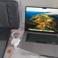 Apple Macbook Air 15 M2 nuovo garanzia +accessori