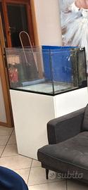 Acquario Elos 75 cometo di mobile sump e accessori