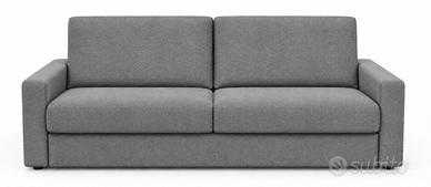 DIVANO LETTO  CON MATERASSO ALTO
