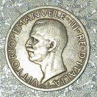 argento Regno d'Italia 5 lire 1927