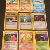 Lotto 3 - carte pokemon