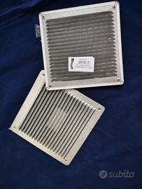 Griglie di aerazione 225×225 mm in acciaio zincato