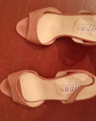 Scarpe sandali con tacco donna 36