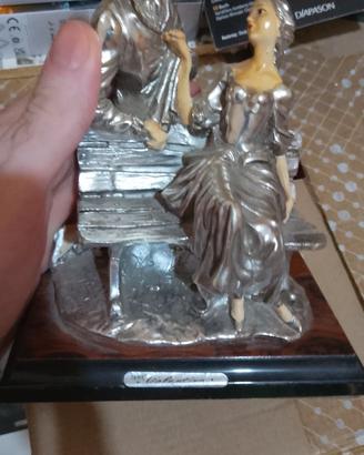 Statuetta vintage di coppia