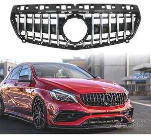 GRIGLIA MERCEDES CLASSE A W176 A45 12-15 CROMO NER