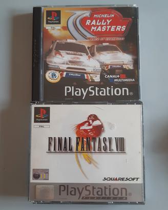 Giochi PS1: Final fantasy 8, Rally masters