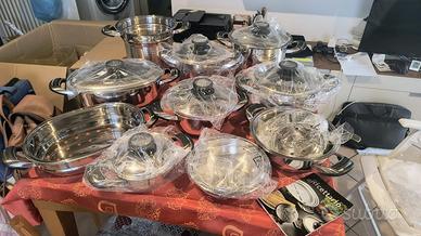 Batteria pentole Mondial Casa NUOVE IMBALLATE