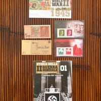 Storia 2a Guerra Mondiale banconote e francolli