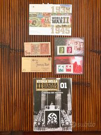 Storia 2a Guerra Mondiale banconote e francolli