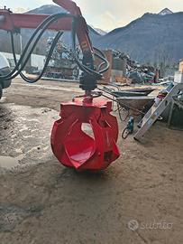 Pinza a polipo idraulica con rotatore nuovi