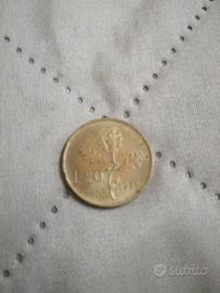moneta da 20 lire anno 1981