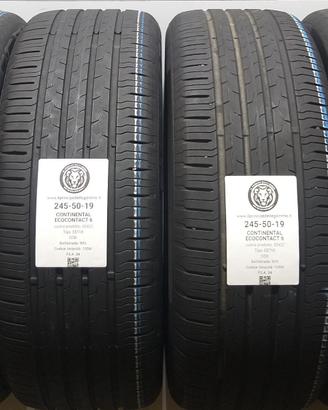4 GOMME 245 50 19 CONTINENTAL A52422
