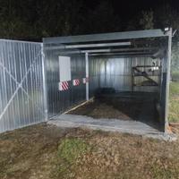 box lamiera , casetta giardino  6x3