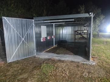 box lamiera , casetta giardino  6x3