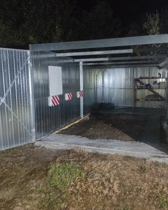 box lamiera , casetta giardino  6x3