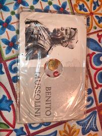 monetina Benito Mussolini 