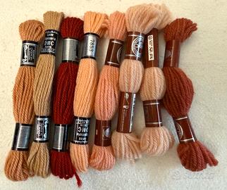 Matassine lana Colbert DMC art. 486 mix rosa