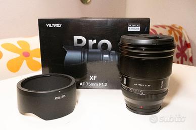 Viltrox 75mm f/1.2 PRO Fujifilm