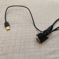 Cavo VGA -- HDMI + USB a 