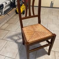 Sedie in legno