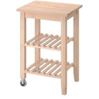 mobiletto carrello legno