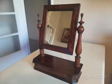 Antico specchio toeletta (fine '800-inizio '900)