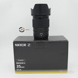 Nikon NIKKOR Z 35mm f1.4 Nital Pari al nuovo
