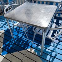 tavolini alluminio cm 70x70