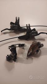 Shimano XTR M960–Comandi freno/cambio+Deragliatori