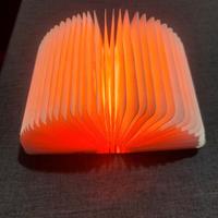 Lampada a Libro LED con telecomando 12 colori