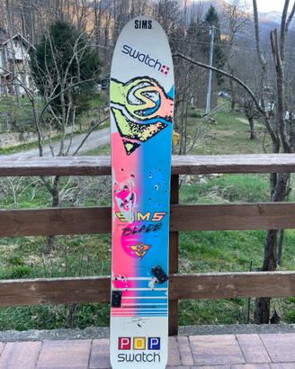 Tavola Snowboard Sims Switch Blade Vintage